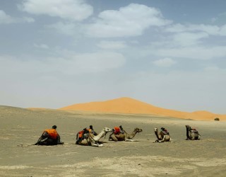 the three days tour from errachidia will take you to ride the camel in merzouga desert
