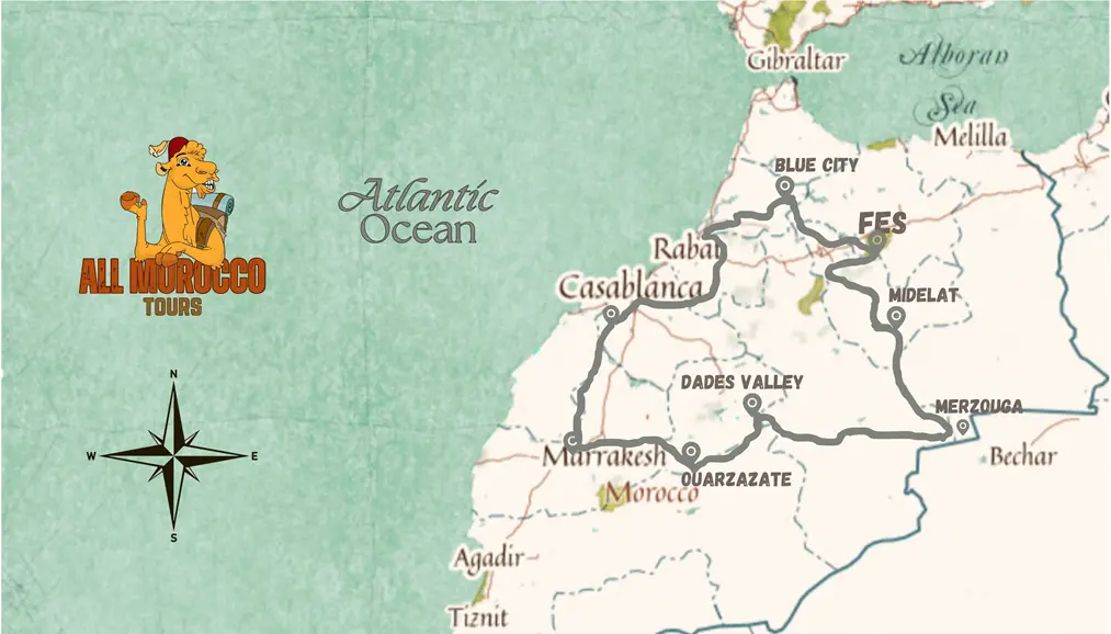 Ten-Day Desert Tour from Marrakesh