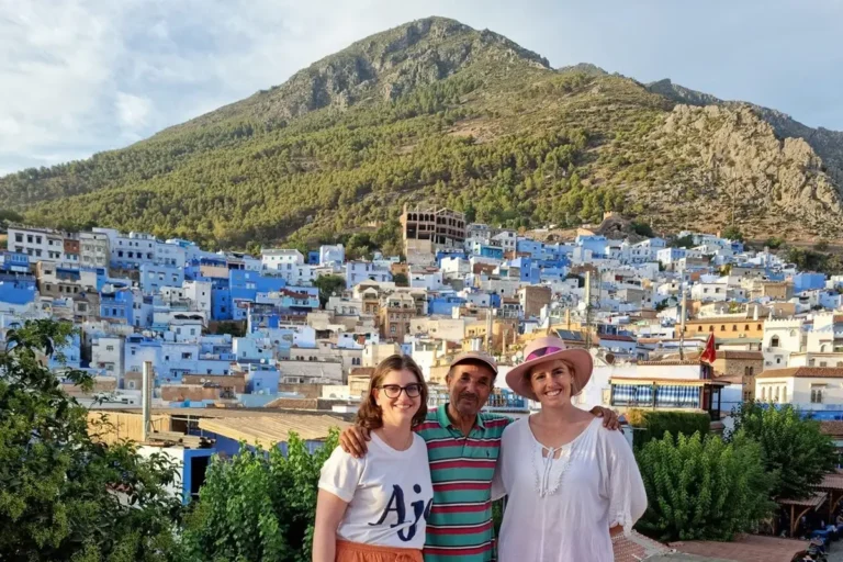 Chefchaouen blue city on a 9-day Morocco tour from Casablanca to Marrakech